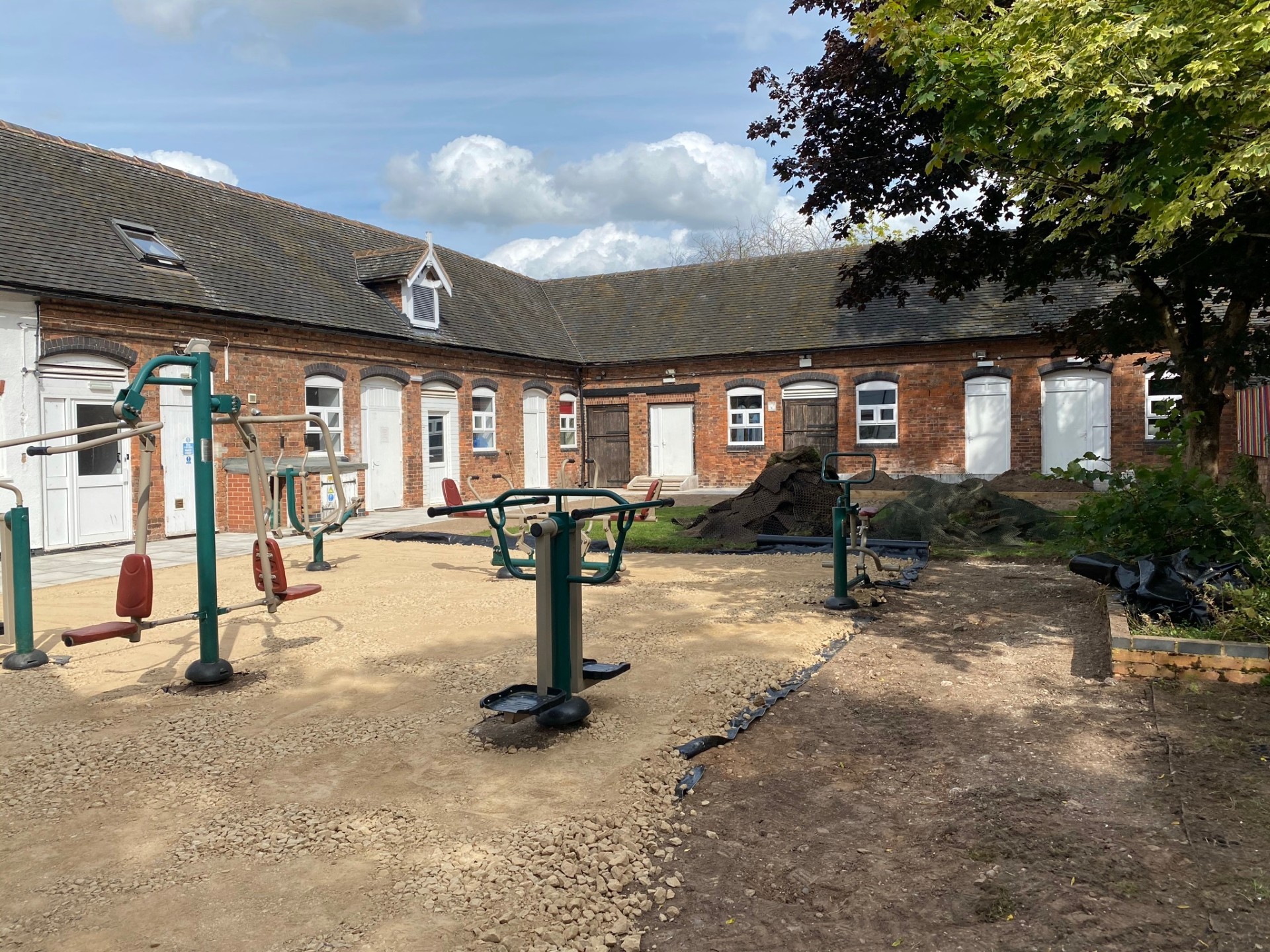 Outdoor Gym Upon Completion